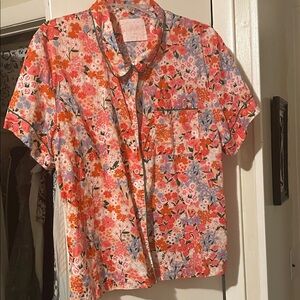 ban.do Vibrant Floral Shirt